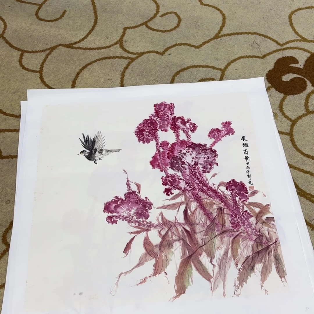 国画国画老师作品刘