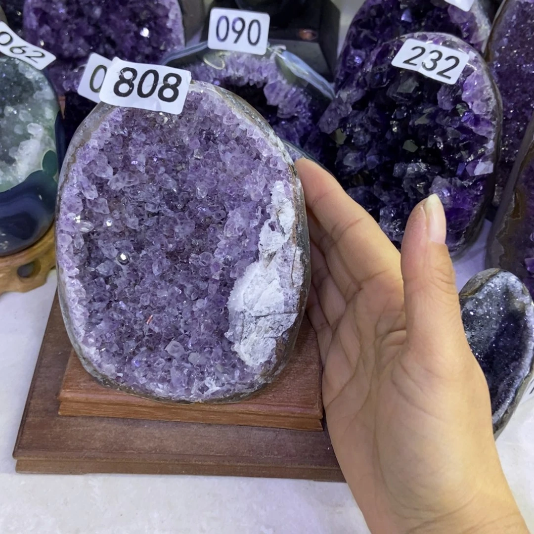 未镶嵌大型摆件（非配饰）紫晶