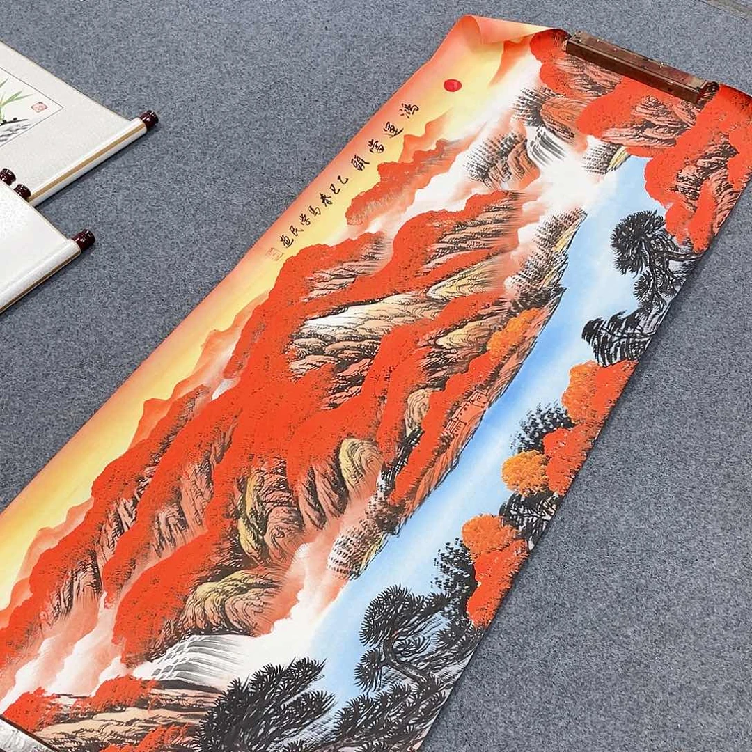 国画手绘画绘画作品