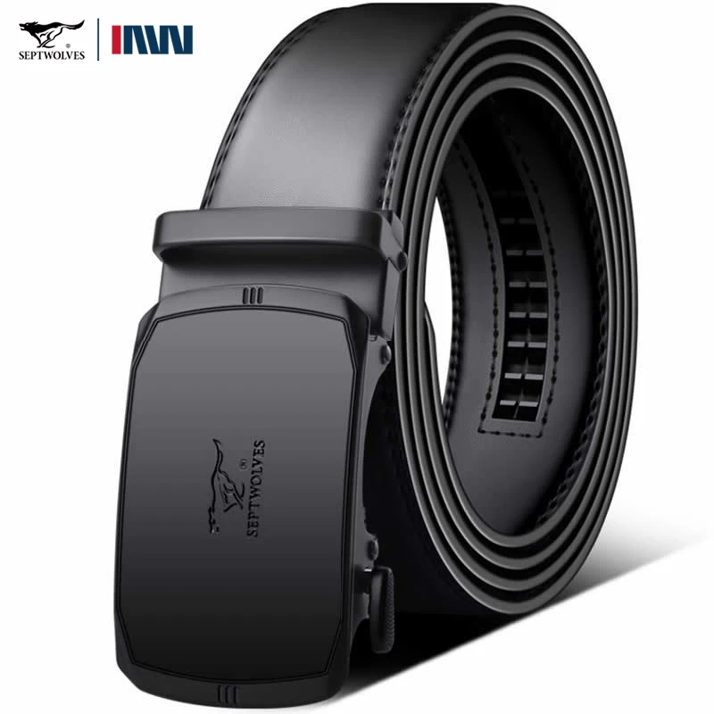 七匹狼皮带男士真皮2025新款高档品牌牛皮裤带父亲节礼物爸爸腰带