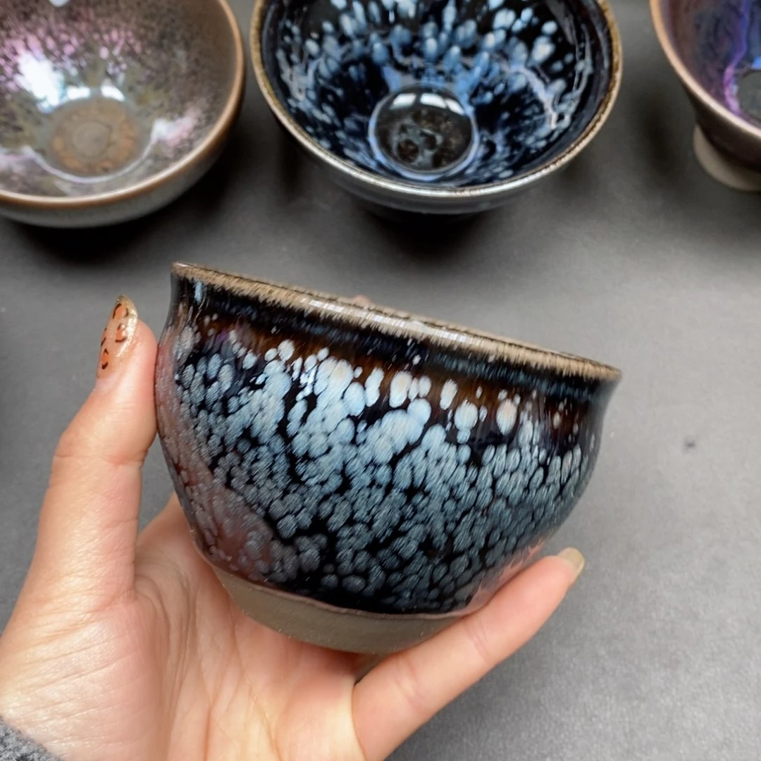 茶盏建窑建盏主人杯375