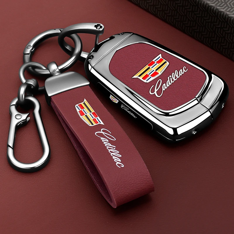 凯迪拉克ct5钥匙套xt5高级感xt4壳ct6用品xts改装atsl配件xt6扣包