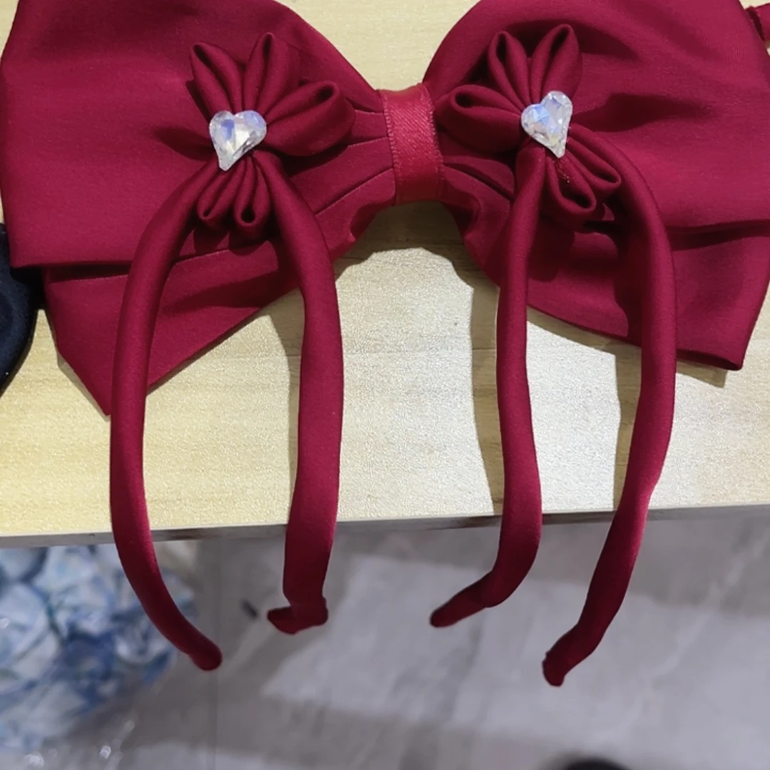 铁合金布艺蝴蝶结发夹