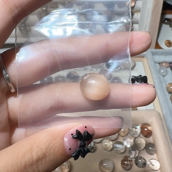 水晶定制款兔毛水晶不退换未镶嵌诗**妆