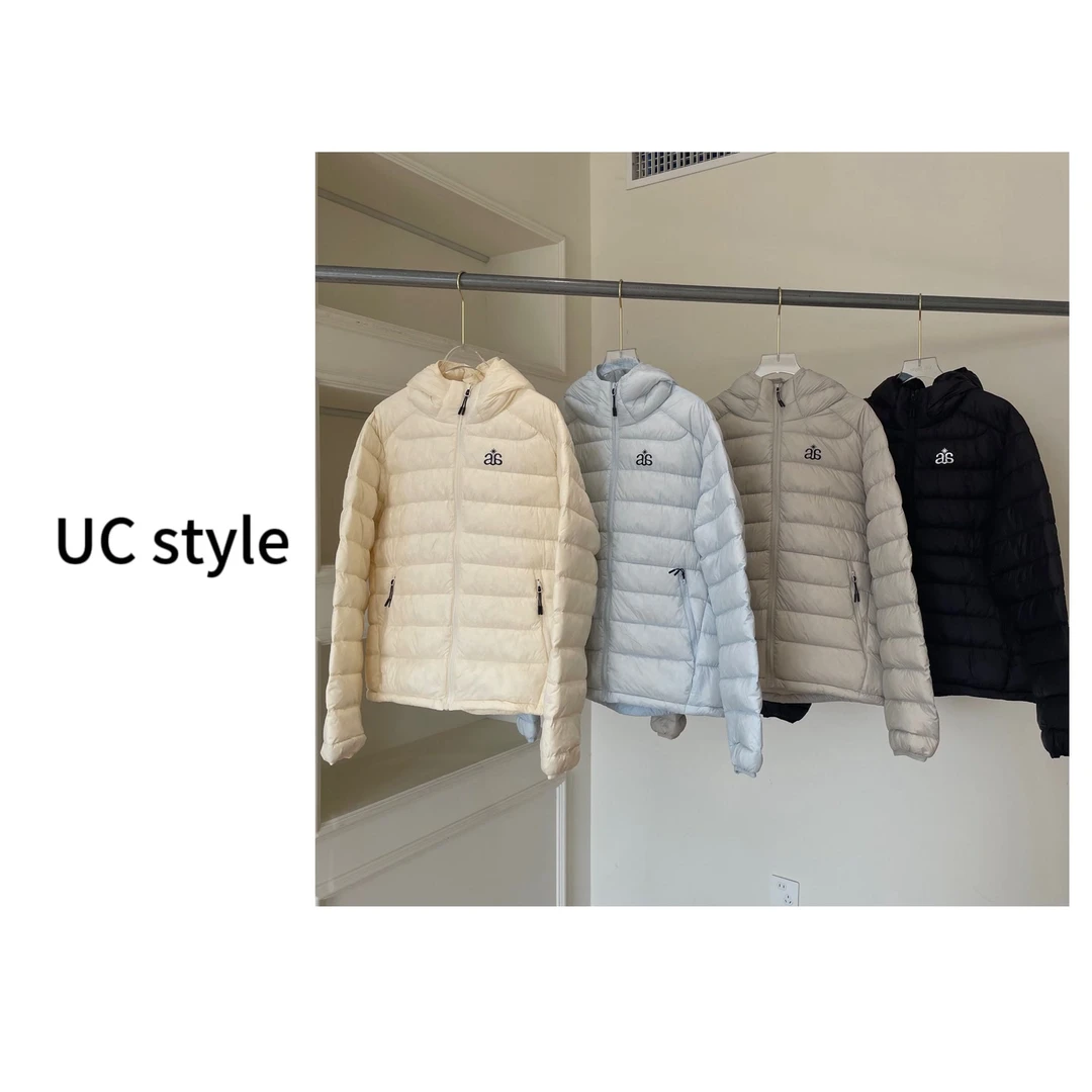 【UCSTYLE】'蜜汁排骨'印花排骨羽绒服主播穿M码