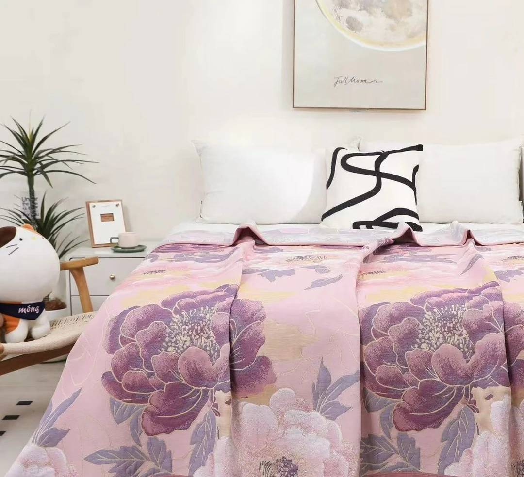 新物语2.3*2.5米床盖四季通用 高端恒温毯 定制床品 大尺寸