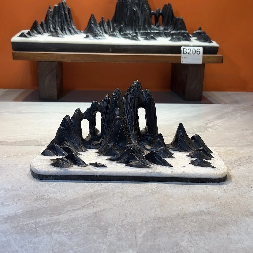 摆件豪**爸灵璧石奇石摆件