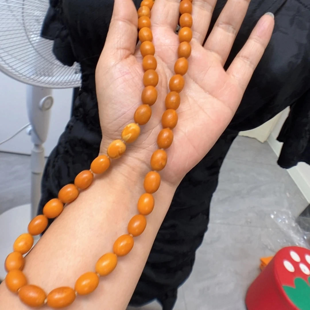 未镶嵌颈饰蜜蜡蜜蜡