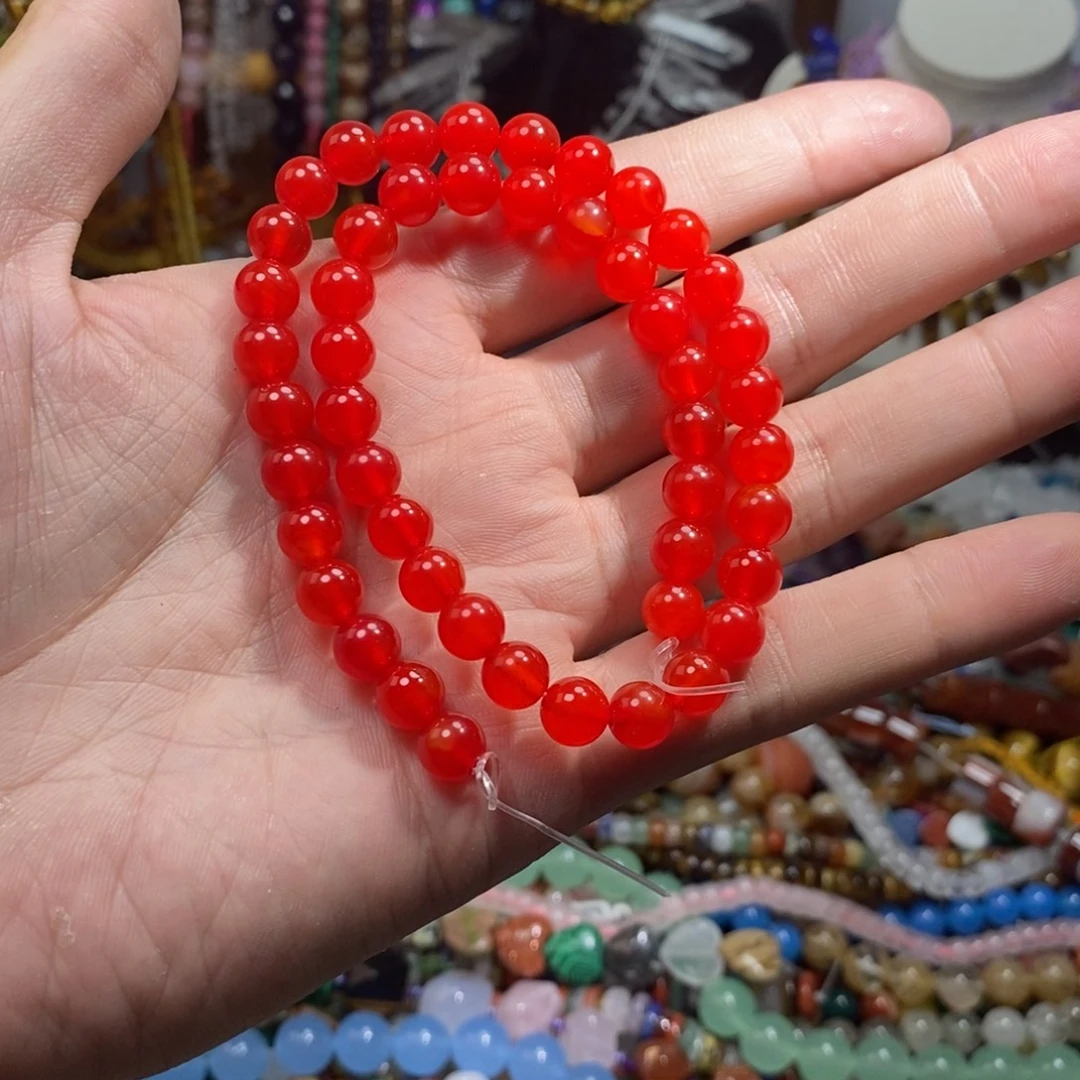 ૮***图未镶嵌，鸽血红，石英质玉