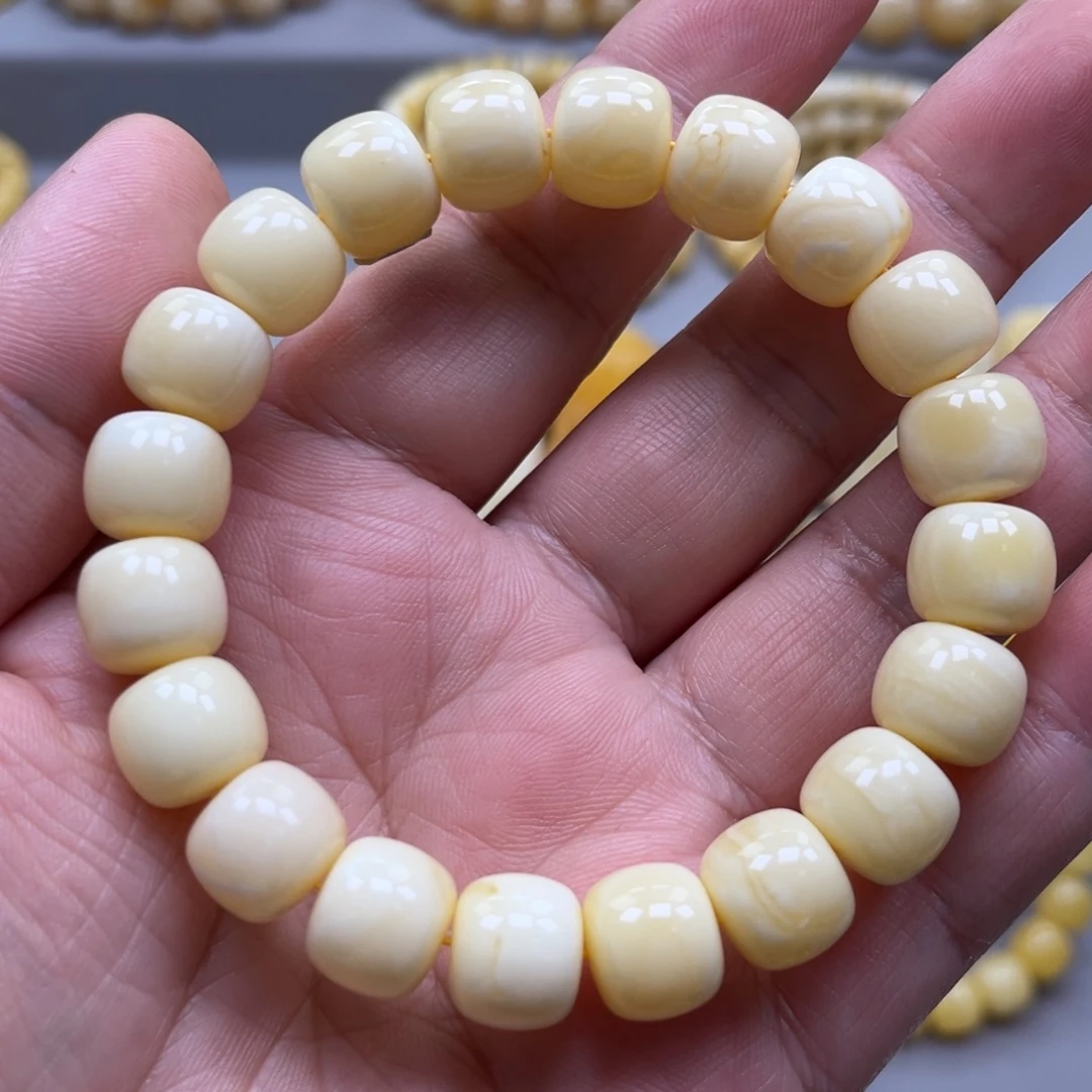 琥珀未镶嵌手链手串