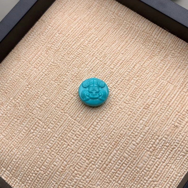 未镶嵌绿松石珠宝奇石