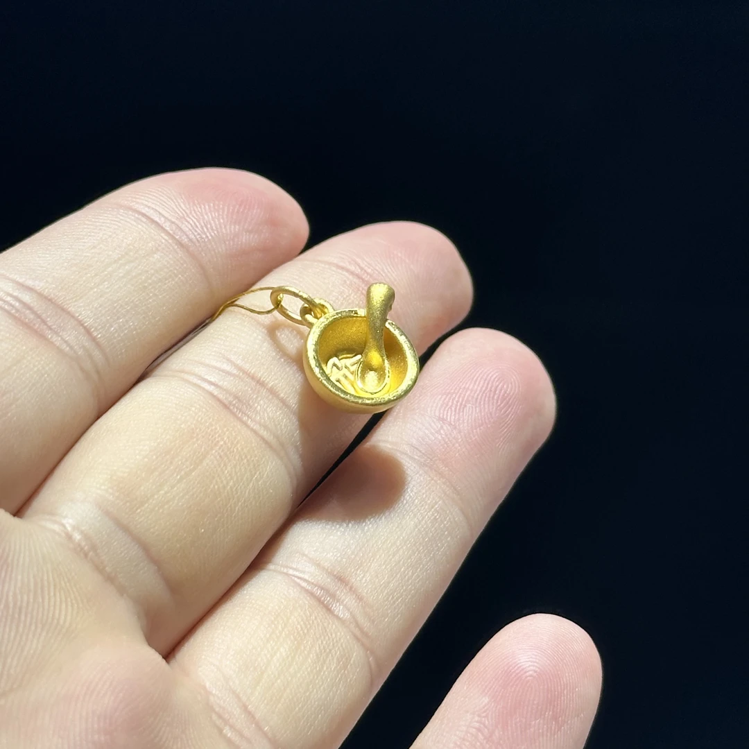 足金999 金饭碗滴流 1.281