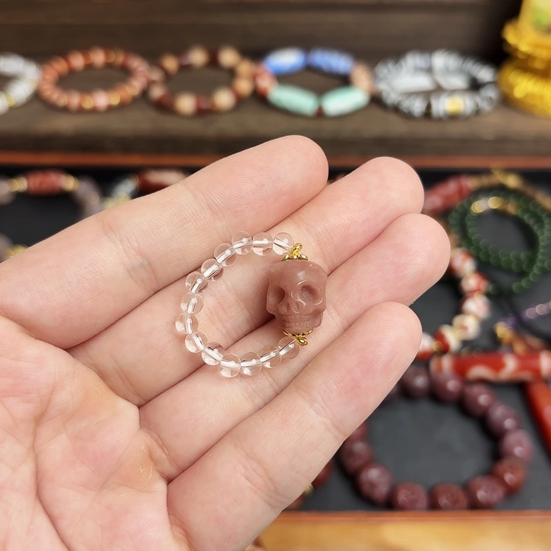 玛瑙/玉髓合金项链戒指浮力国庆