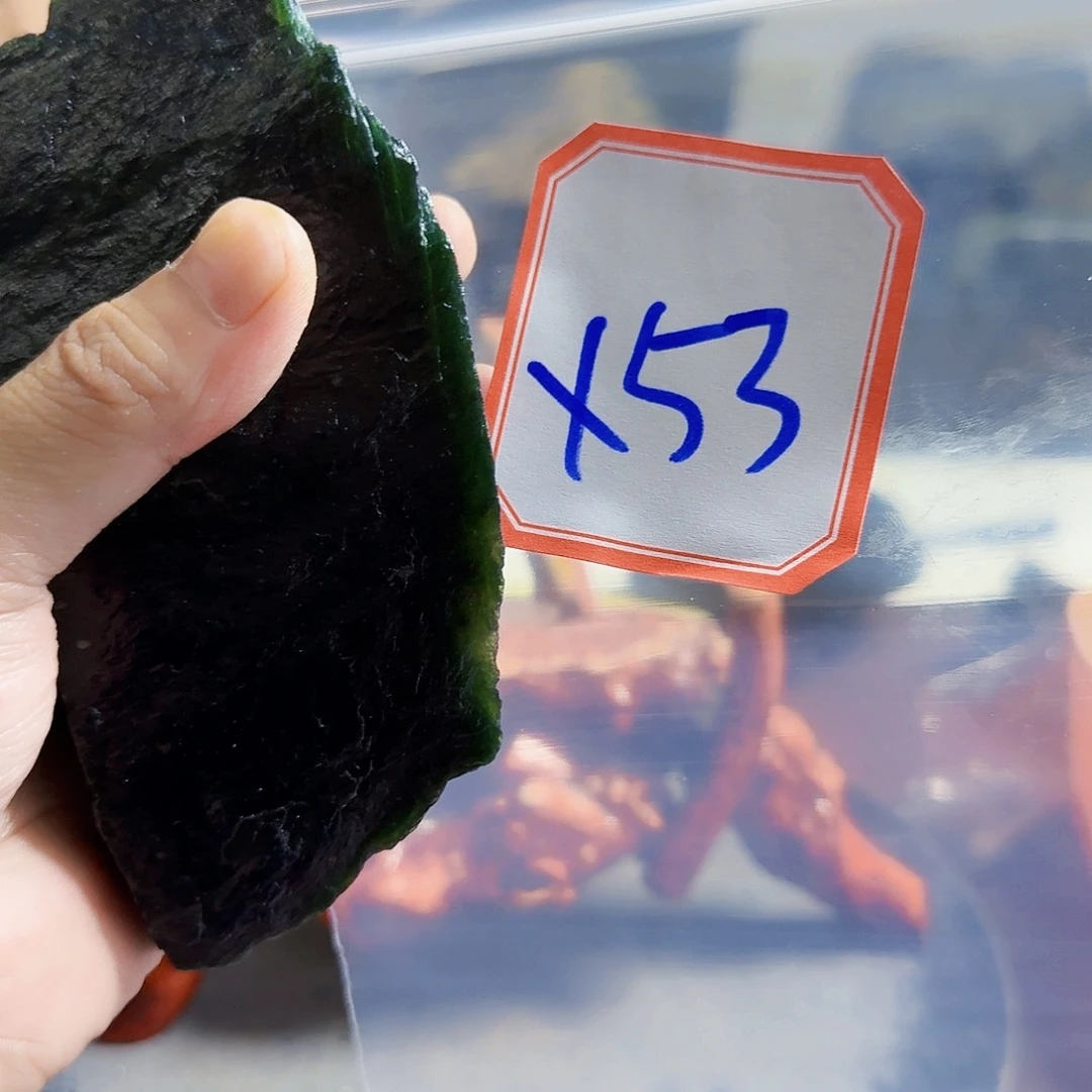 退***湖蛇纹石玉未镶嵌原石料