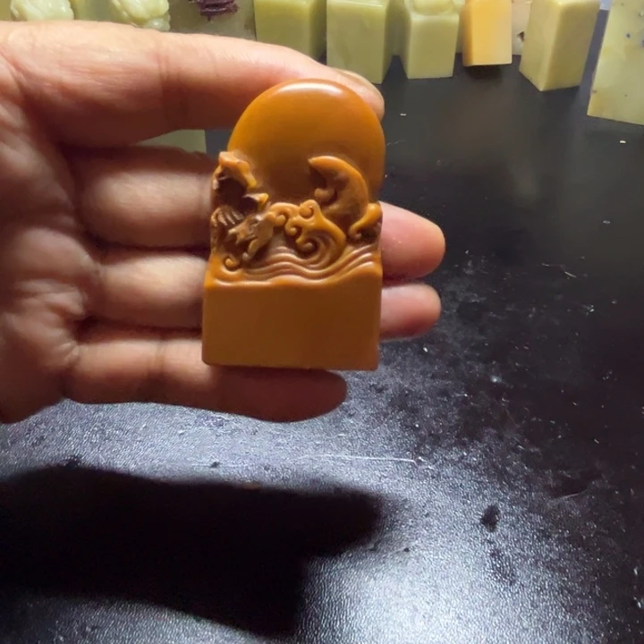 寿山石寿山纹样石