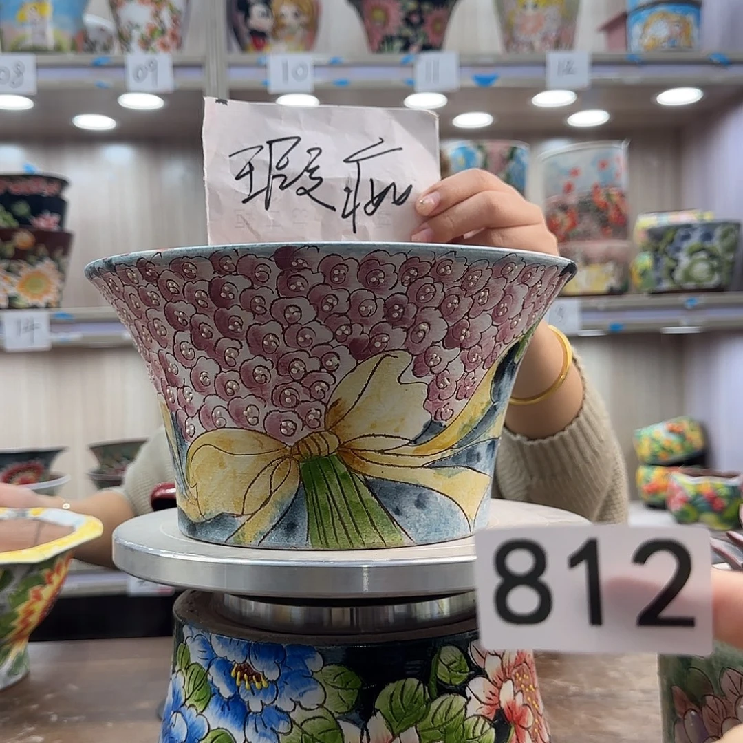 紫砂花盆瑕疵瑕疵812