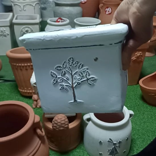 红陶透气吸水性花盆吸水性花盆吸水性花盆