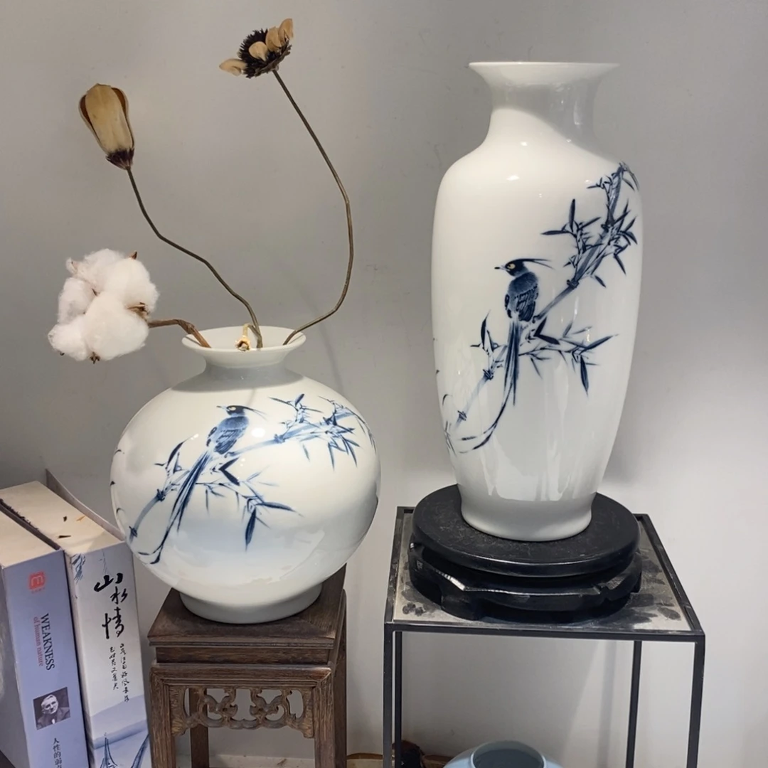 瓶景德镇陶瓷花瓶摆件