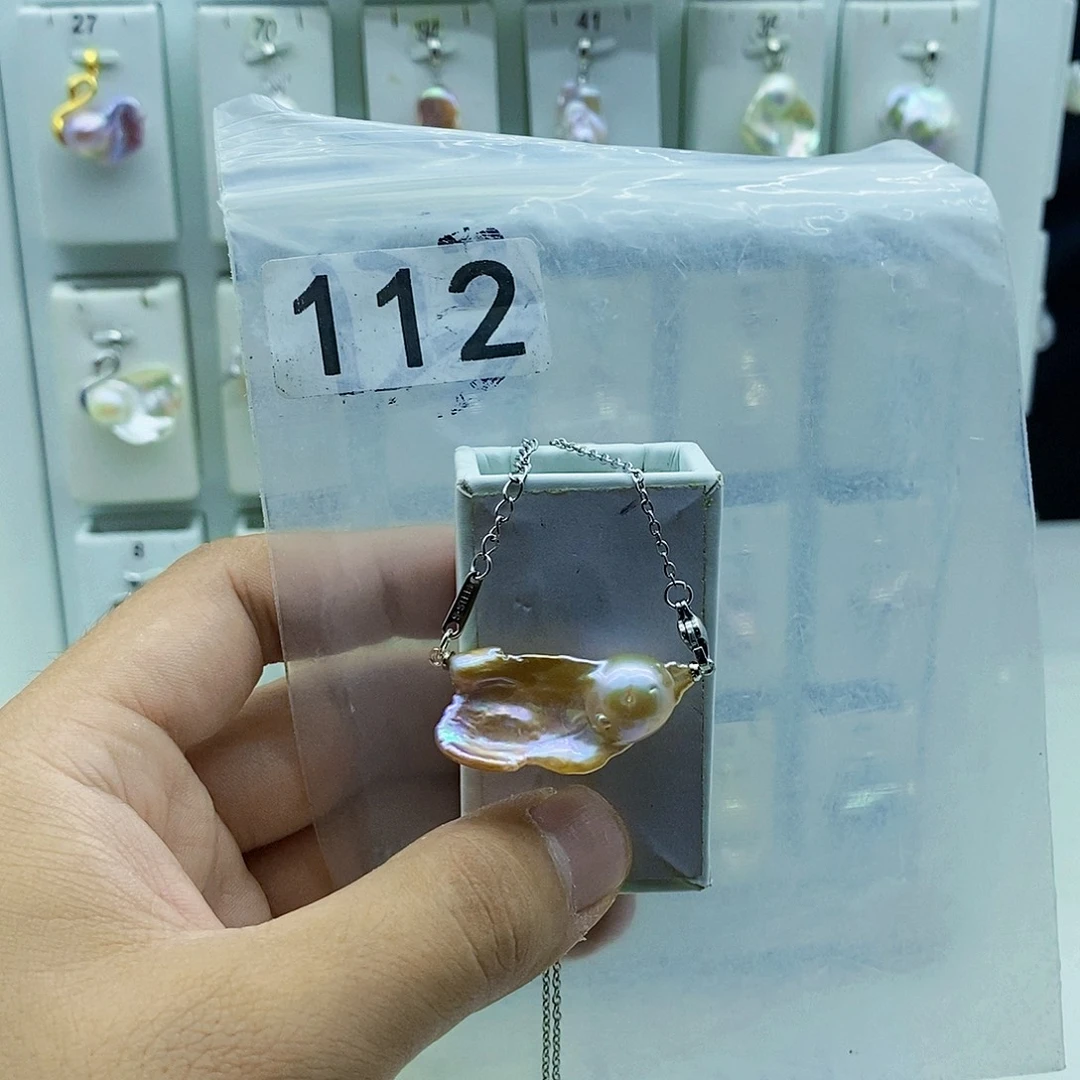 合金颈饰淡水珍珠