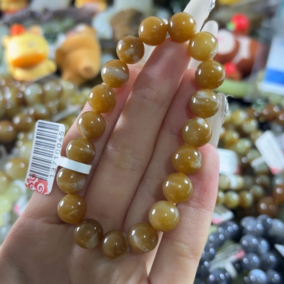 和田玉未镶嵌手链17