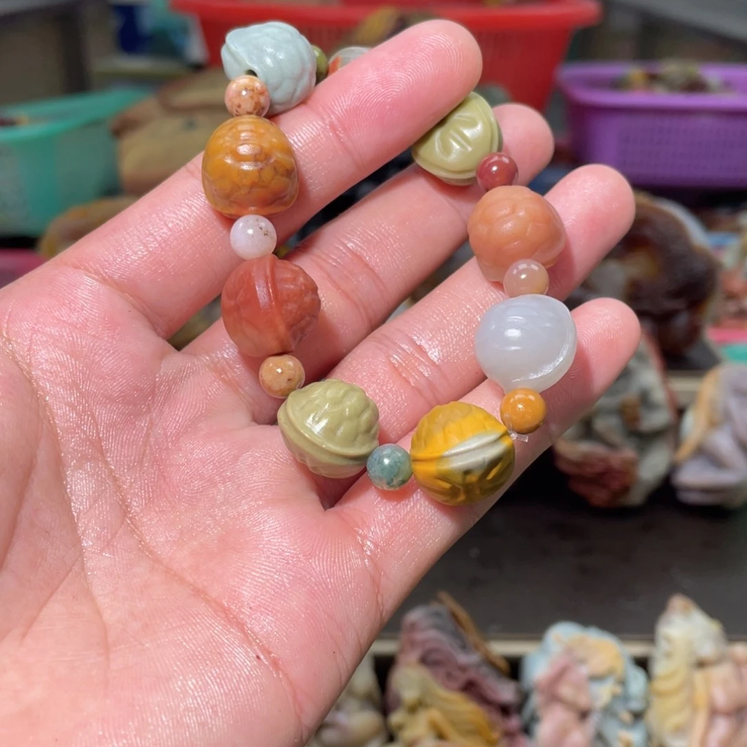 石英质玉未镶嵌手链