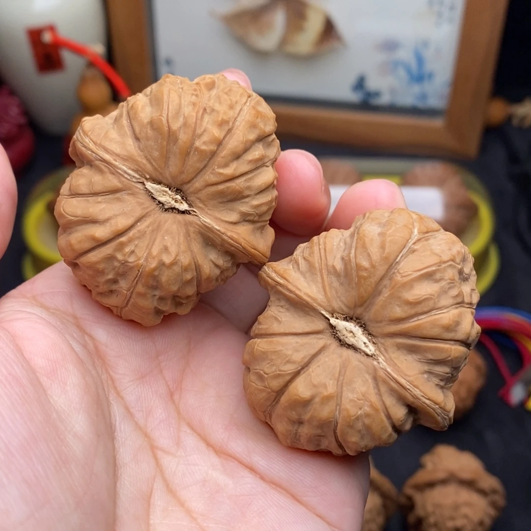 把件文玩核桃41南瓜墩