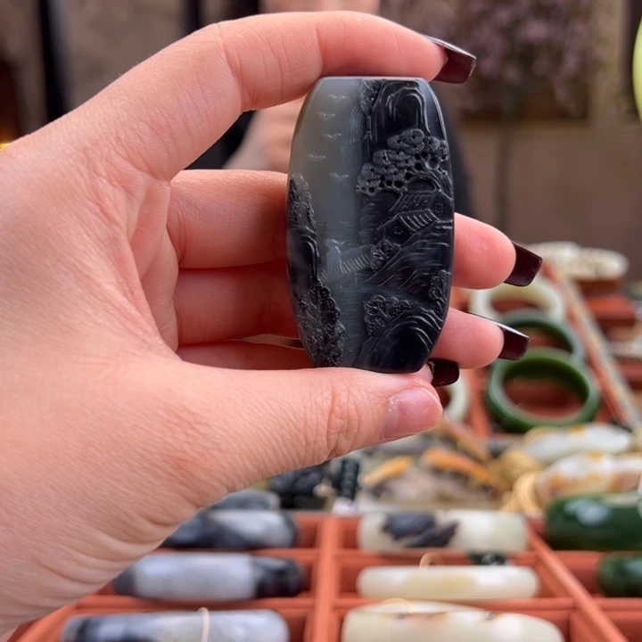 和田玉（子料）未镶嵌吊坠(不含链)