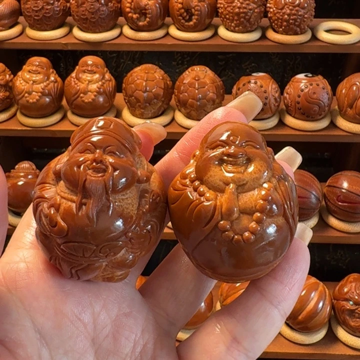 黑***A巴西橄榄核雕工艺品