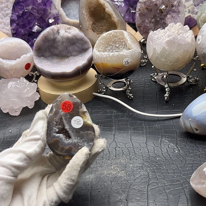 水晶未镶嵌珠宝半成品58