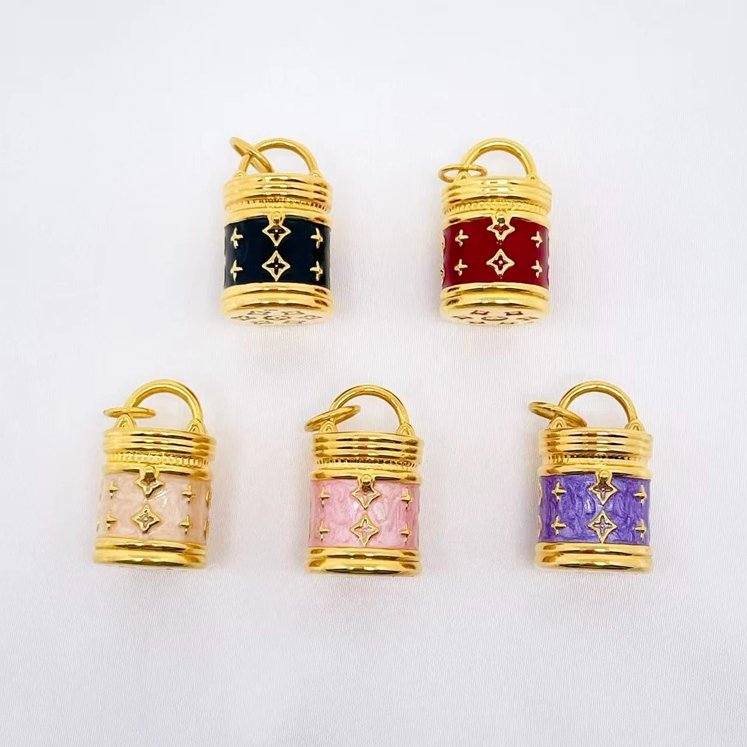 鑫晨珠宝 足金999 5D无氢工艺精品吊坠 桶包