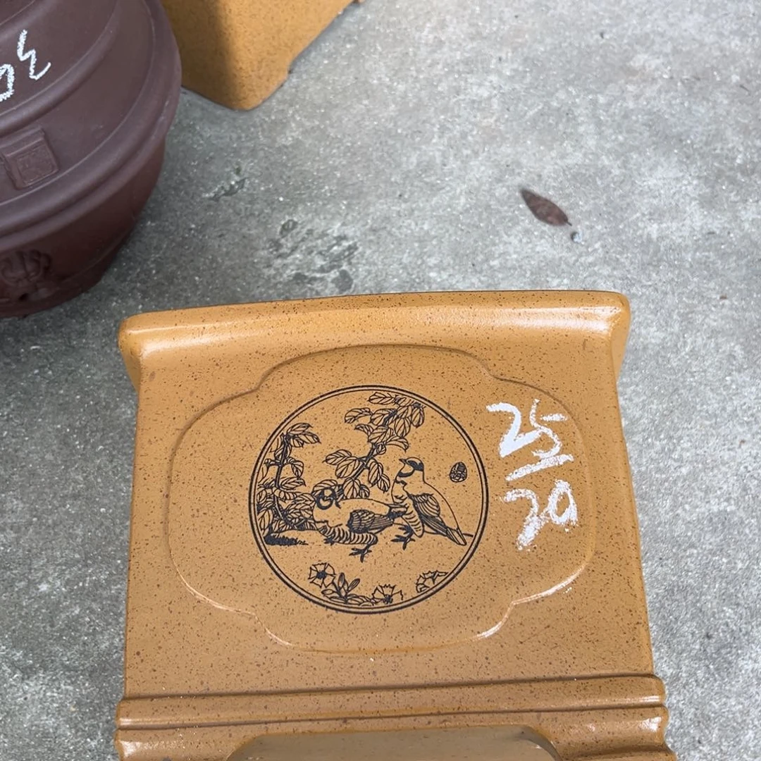 紫砂花盆盆景艺术