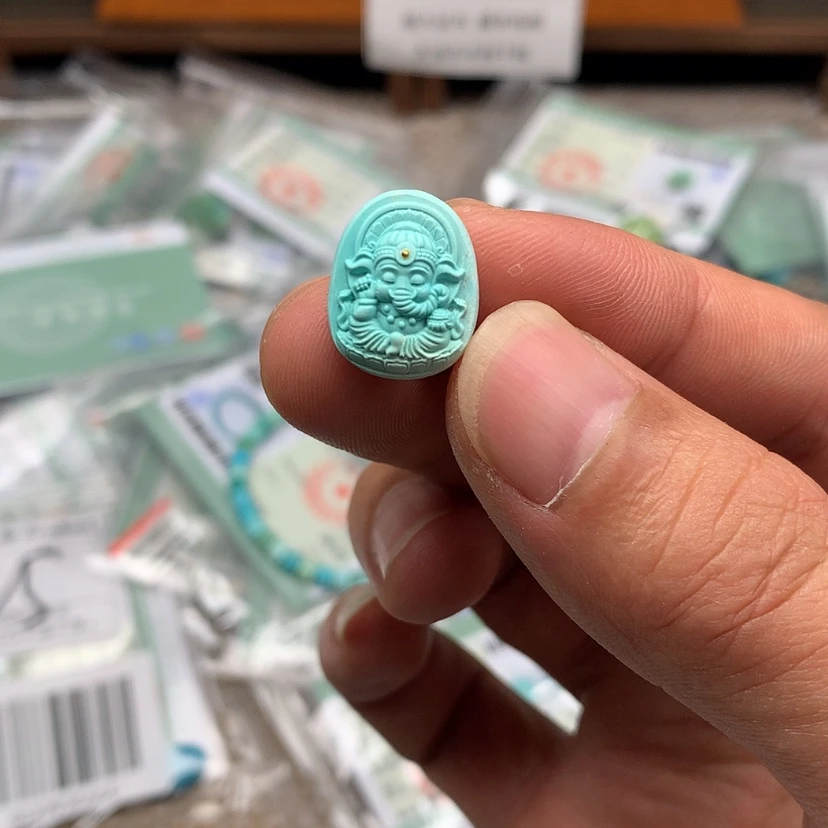 【闪购商品】未镶嵌绿松石颈饰27
