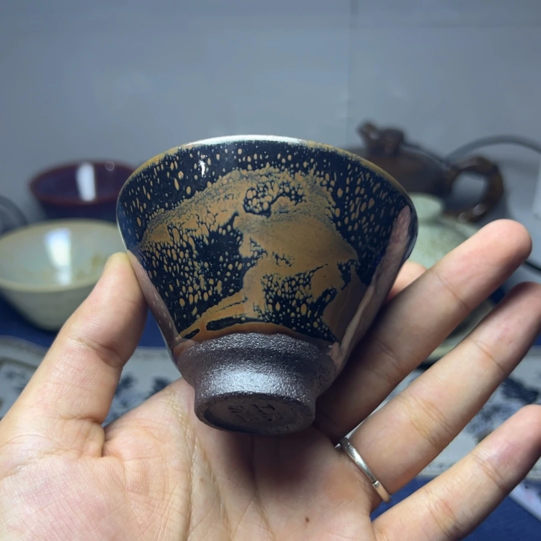 建阳建盏喝茶主人杯