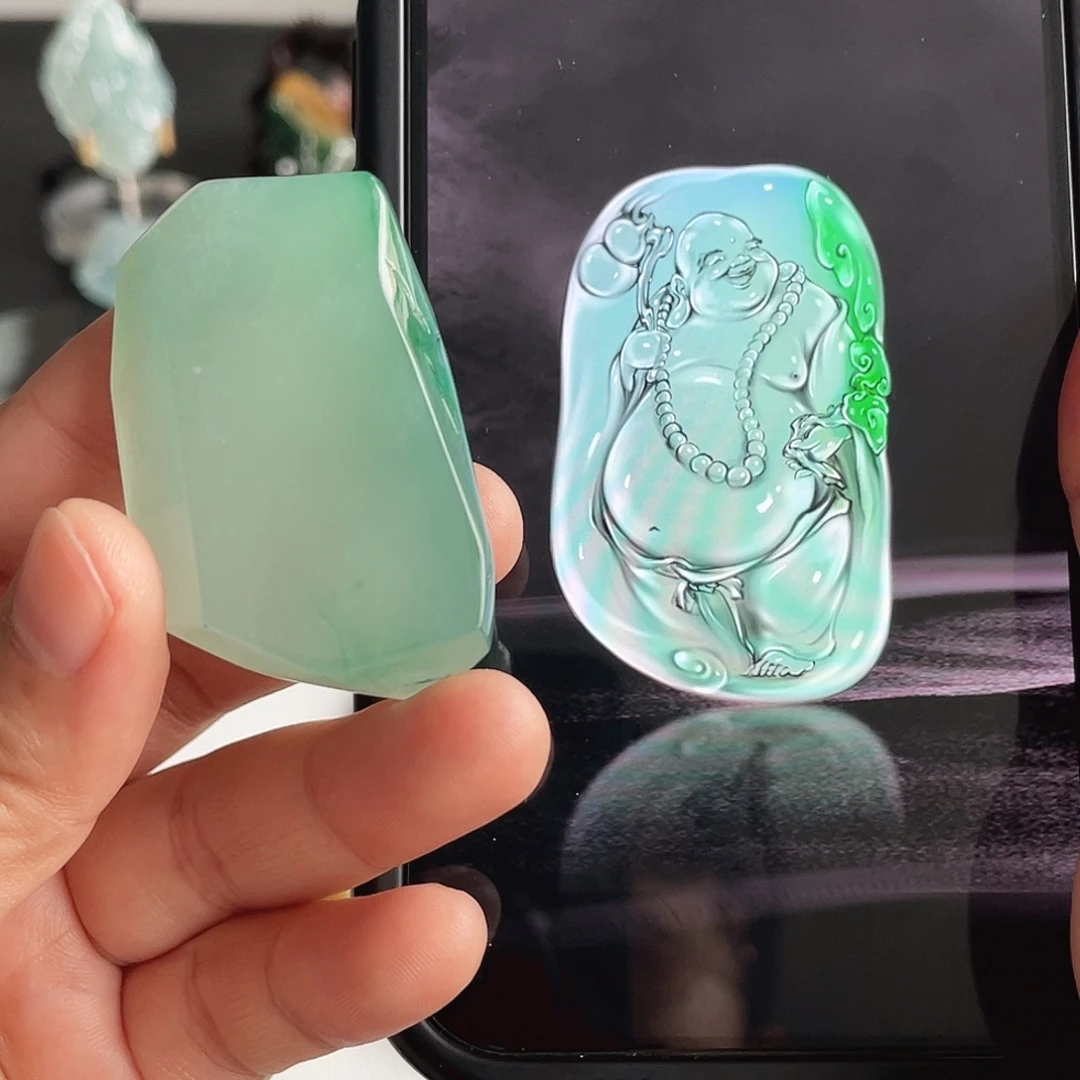 定制翡翠未镶嵌包工
