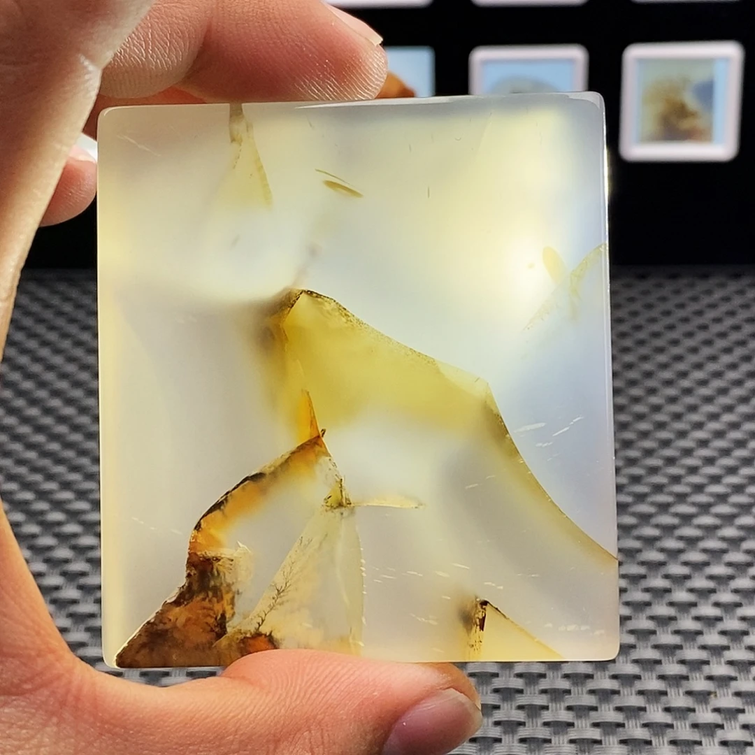 胖***m玛瑙/玉髓未镶嵌吊坠(不含链)