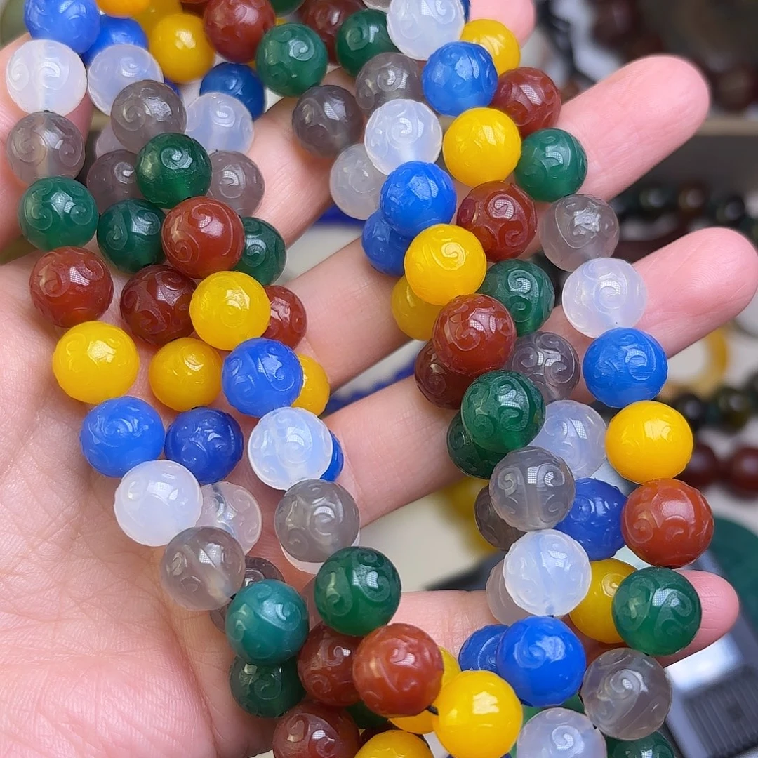 印***建玛瑙/玉髓未镶嵌颈饰