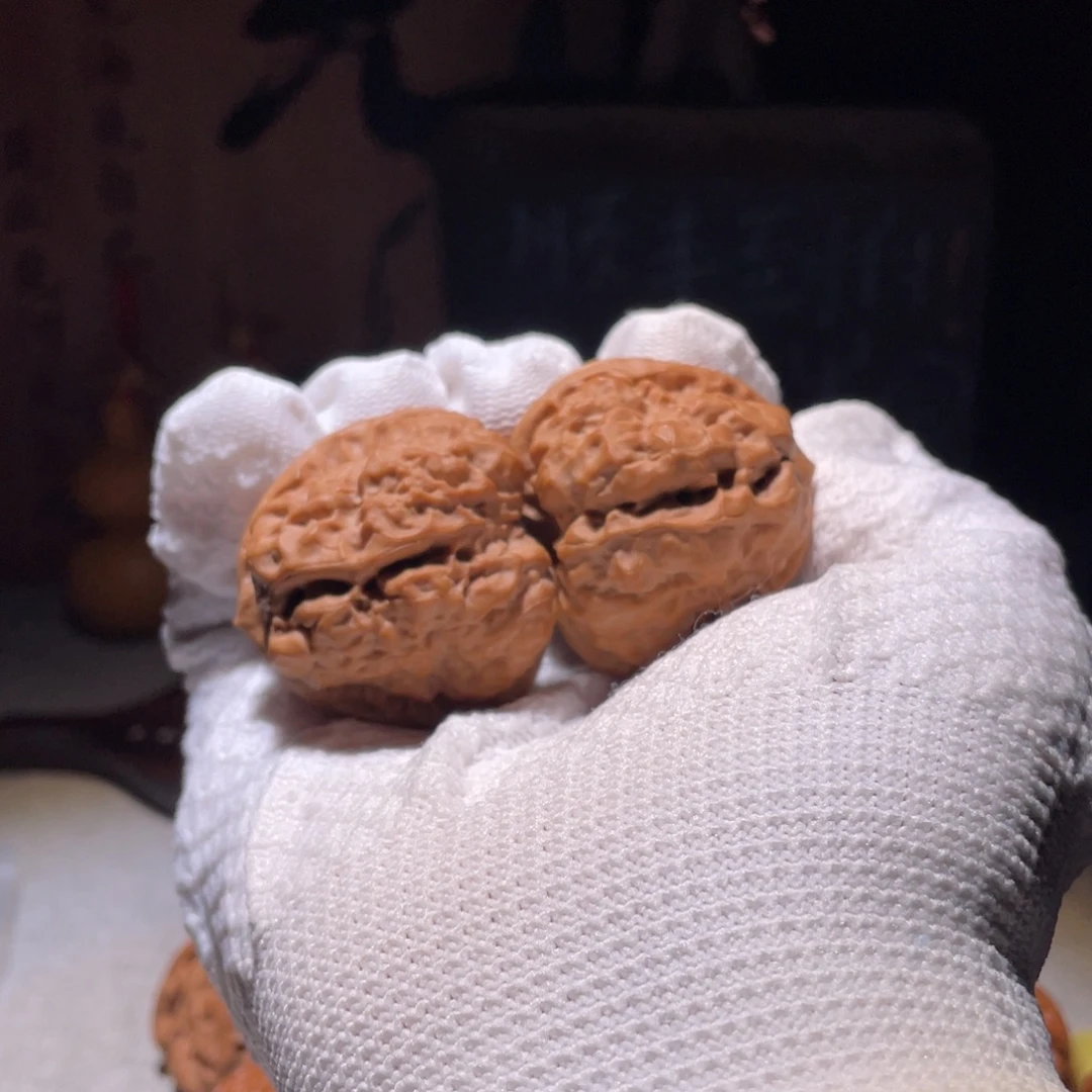 炸***糕吊坠文玩核桃42蛤蟆头
