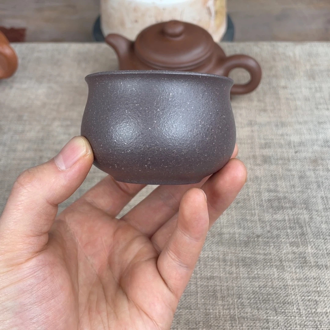 茶杯紫泥宜兴紫砂工艺