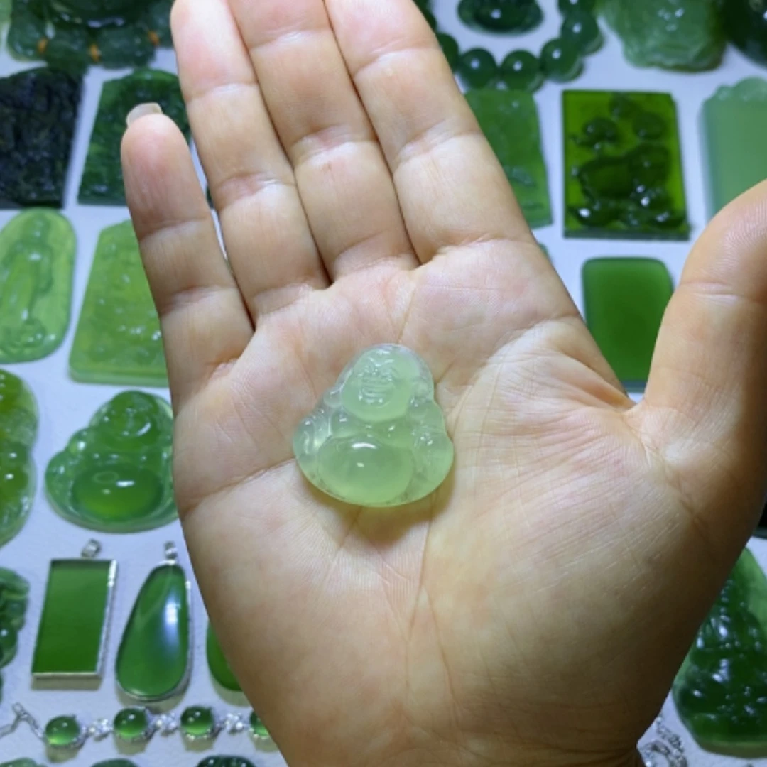 【闪购商品】未镶嵌蛇纹石玉颈饰