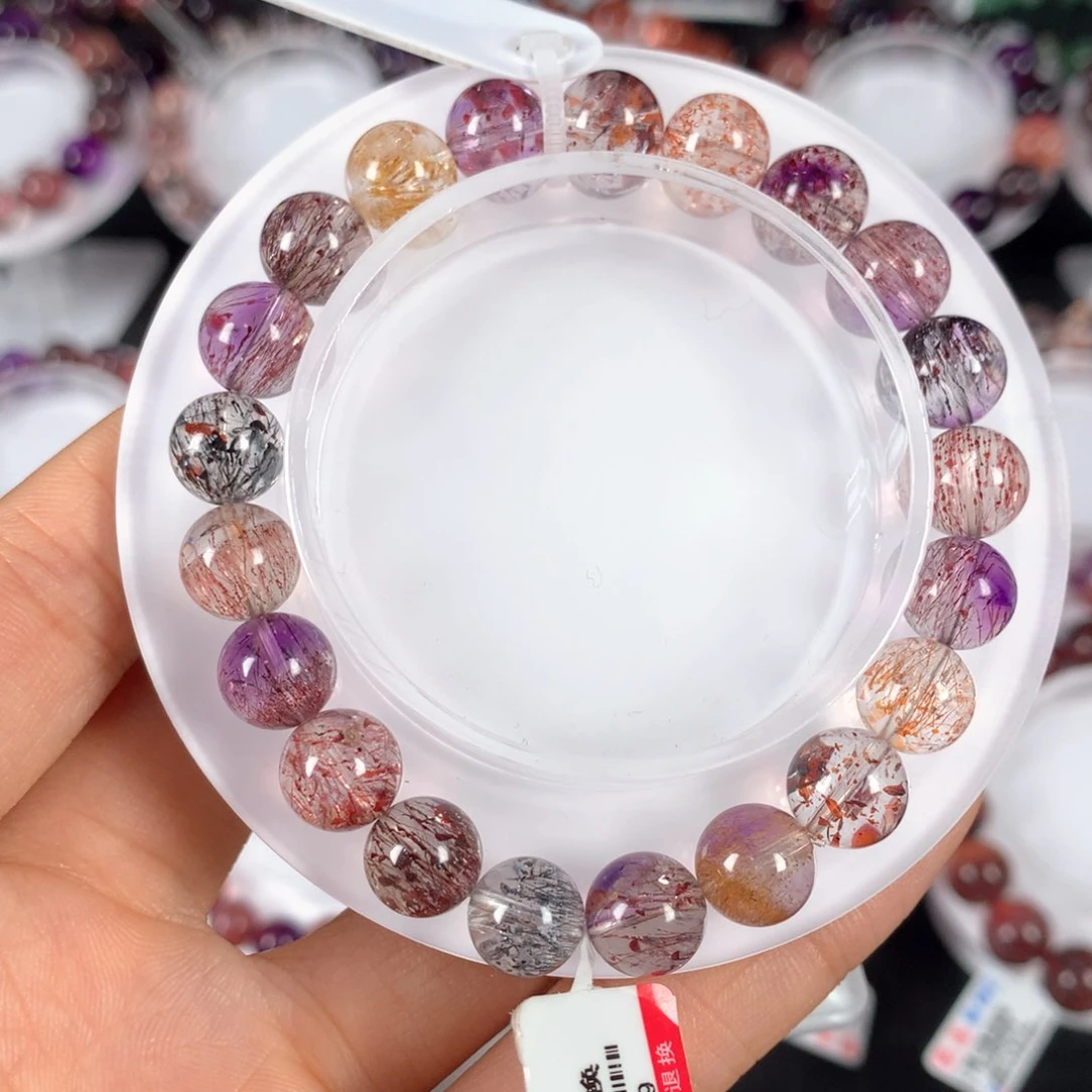 水晶手链未镶嵌彩霉彼岸花9.2