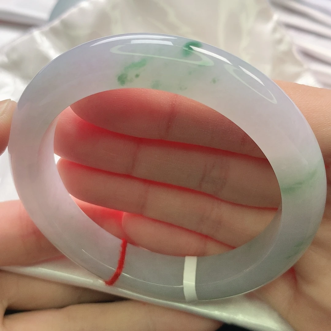 翡翠未镶嵌手镯缅甸5657