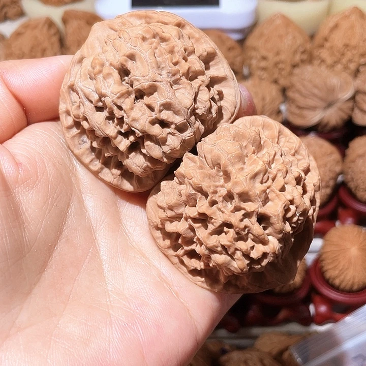 把件文玩核桃全品官帽51尺放漏款不退不换