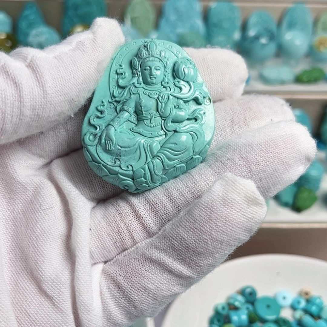 绿松石未镶嵌珠宝奇石