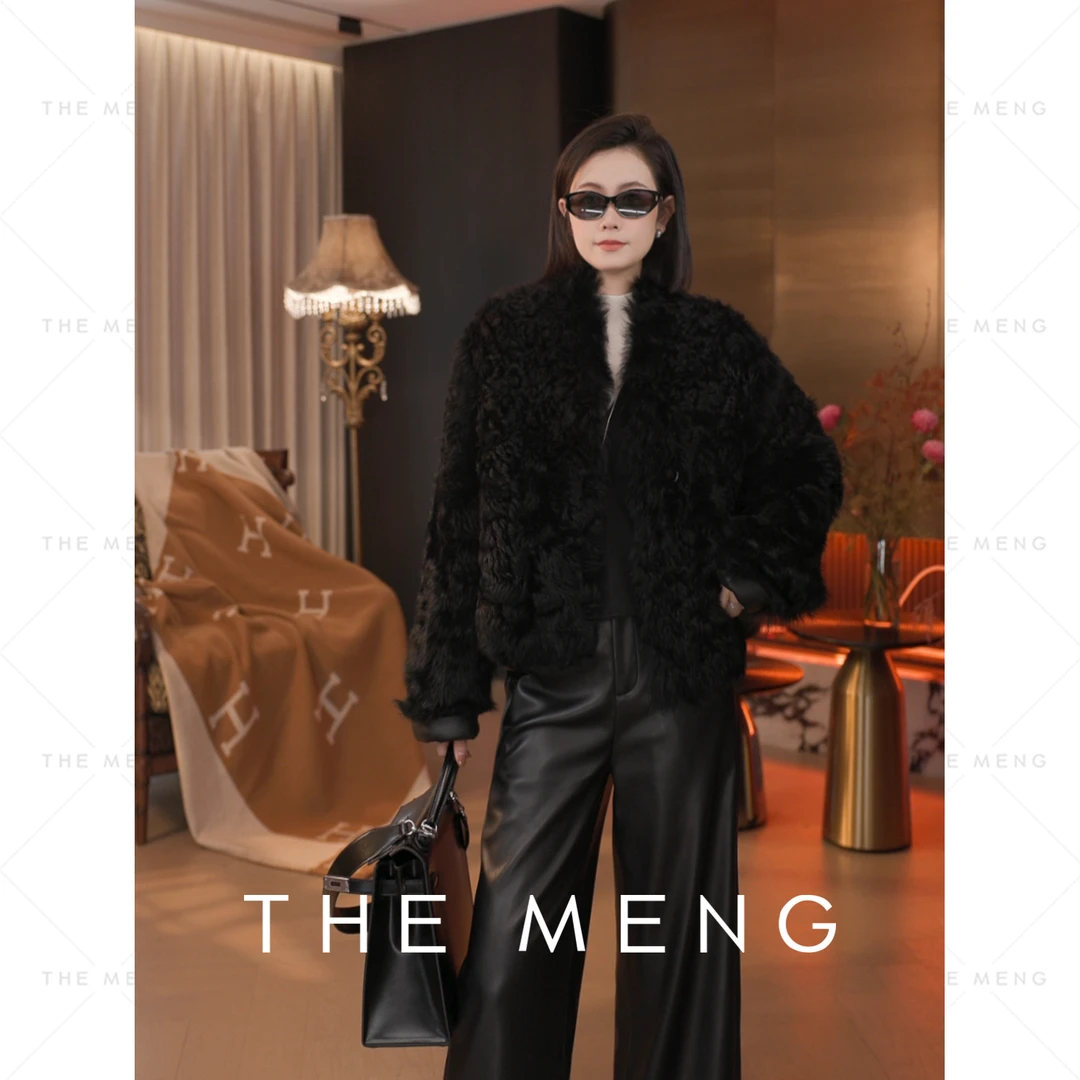 THE MENG【瑞士】南非托斯卡纳皮毛一体皮草#M253M1435