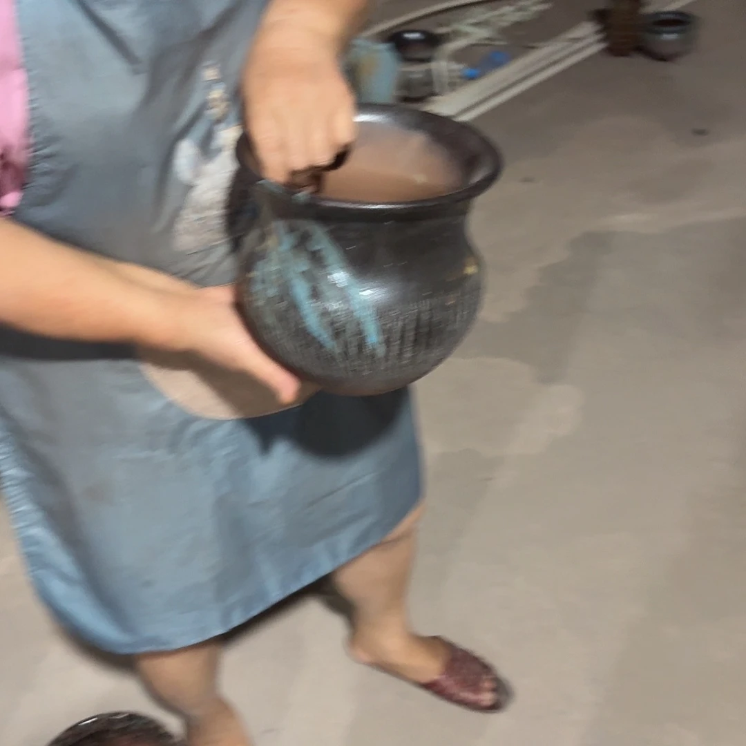 紫砂花盆口19高19