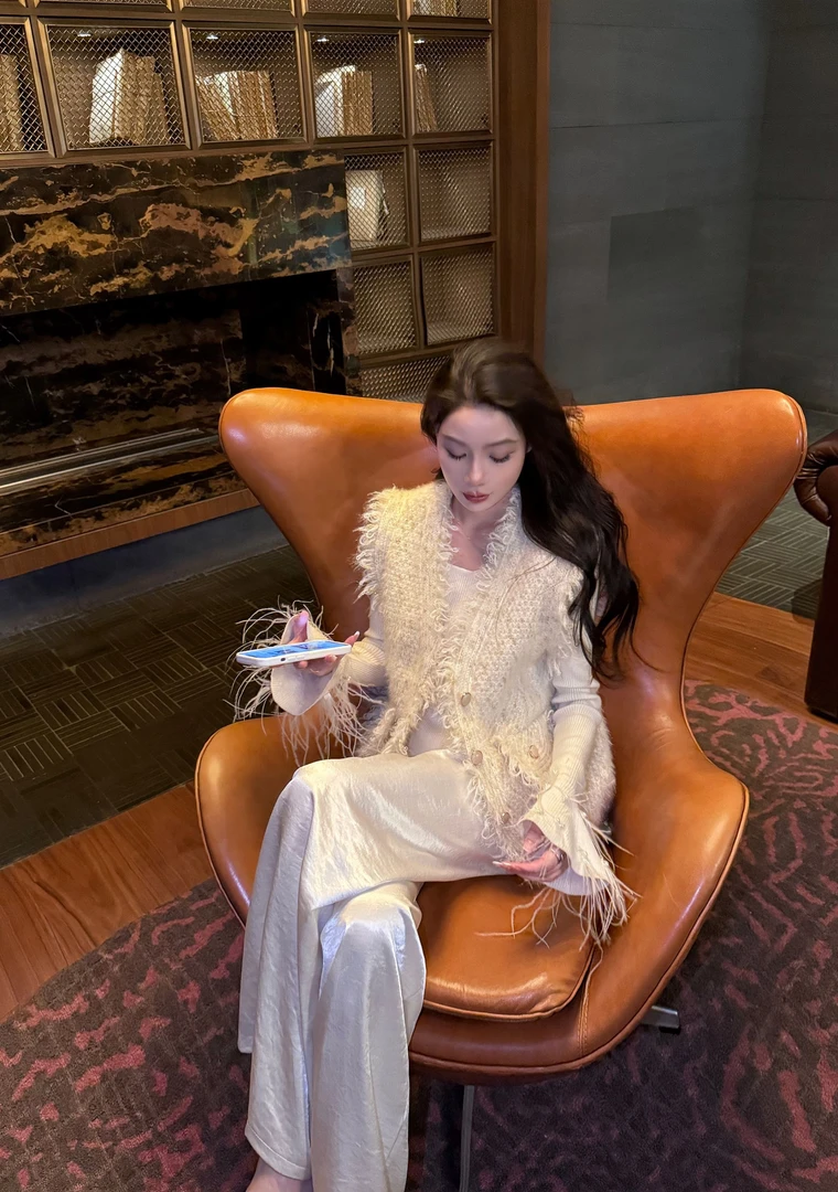 2025新品百搭韩系针织马甲 9109