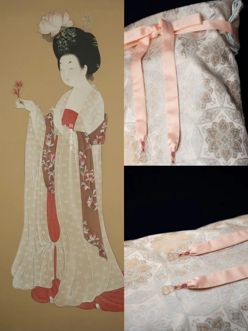 「扶光」古琴防尘琴罩 保护丝弦 防猫抓 可挂置 玉石坠子