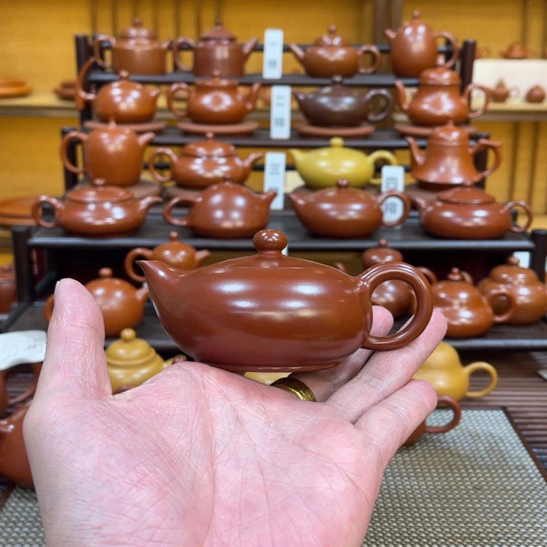 茶壶朱泥红凤雏 120-140cc