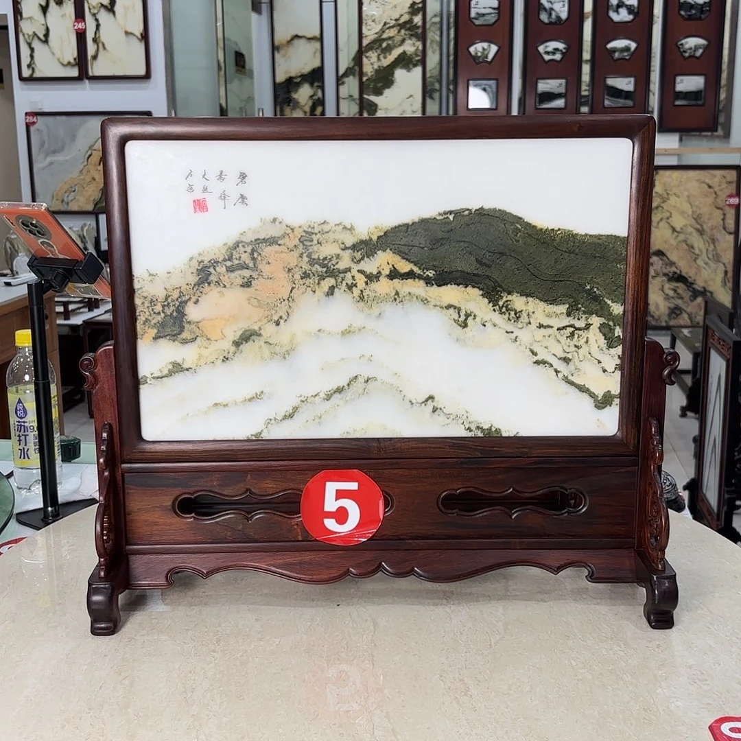 百***艺石材天然云石摆件摆件