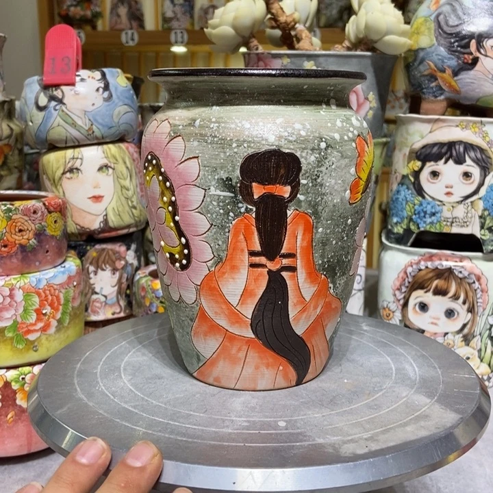 景德镇艺术手绘作品